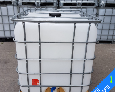 IBC Container auf Palette in Gitter geprüfte Gebrauchtware für Garten und Hof